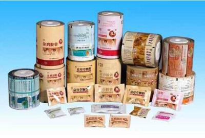 China Gravure Soft Plastic Printed Blister Packaging Materials PET / AL / PE Film for sale