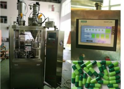 China Máquina de enchimento automática completa de alta velocidade da cápsula com o CE do PLC de Siemens aprovado à venda