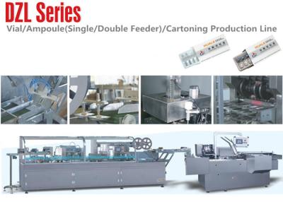China Ampoul  Blister Packaging  Line Cartoning Packing line , Single or Double Feeder for sale