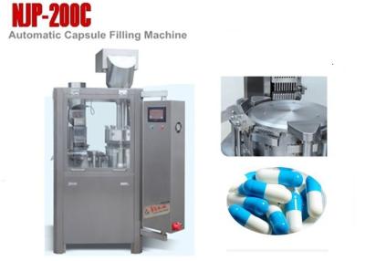 China NJP-200C Small Automatic Capsule Filling Machine for Powder , 12000 Capsules / Hour for sale