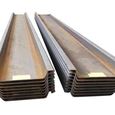China Hot Rolled Larsen Sy295 Sy390 U Type Used Steel Sheet Pile On Sale Type 2 And Type 3 for sale