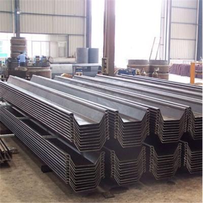 China Hot Rolled U Type Steel Sheet Pile 400x100x10.5mm Type 2  For Construction for sale