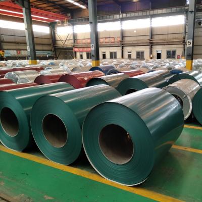 China AISI ASTM Prepainted Galvanized Steel Coils DX51D DX52D DX53D for sale