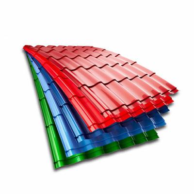 China Galvanized Corrugated Steel Iron Roofing Sheets 12m Colorful Zinc for sale
