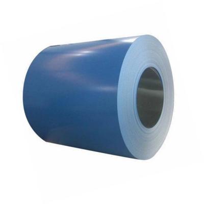 China A cor revestiu o aço galvanizado Prepainted rolado bobina 1350mm pintou produtos azuis na bobina para a folha do telhado do metal à venda