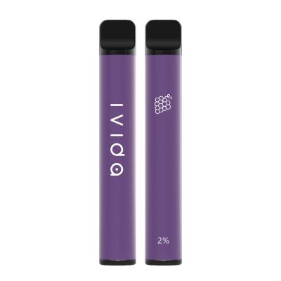 China RoHs Puff Plus 800 Pen E Cigarette 3.0ml Frappe Grape Salt Nicotine Disposable Vapes for sale