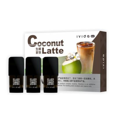 China Coconut Latte Mini Electronic Cigarette 400 Puffs 5V Draw Activated Pod System for sale