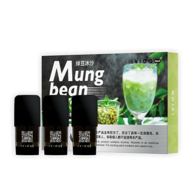 China Mung Bean Mini Electronic Cigarette 20mg Nicotine E Juice Vape Pen for sale