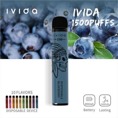 China 5ml Blueberry Disposable Electronic Vape  Airbar Lux Stainless Metal for sale