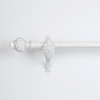 China Resin Vase Classical Pipe Curtain Rods Finials For Living Room Decoration for sale