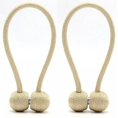 China Furniture Waterproof Polyester Ball Curtain Tiebacks for sale