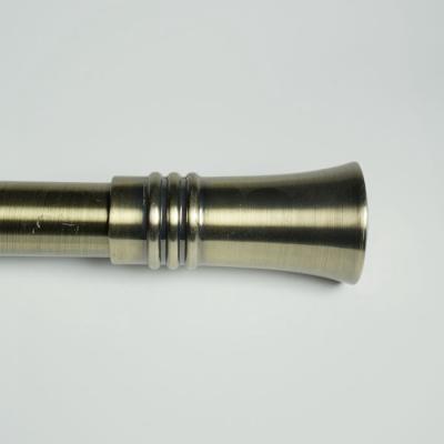 China 16mm 19mm 22mm Adjustable Anti Brass Curtain Rod Finials for sale