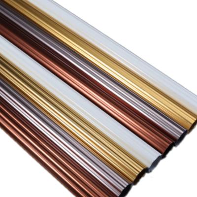 China Cortina europea Rod del tubo del cobre del oro del estilo 24m m 28m m en venta