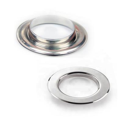 China Custom Aluminum Brass Metal Mesh Eyelet Curtain Rings for sale