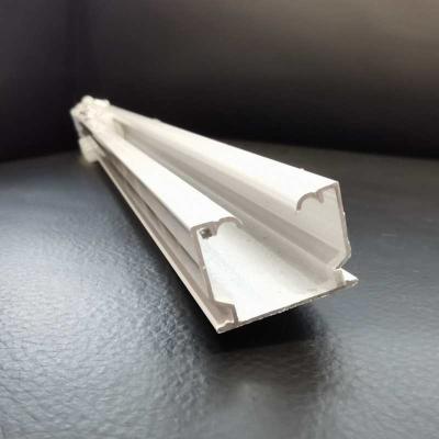 China 28mm Aluminum Curtain Rail Tracks Ceiling Mounted for sale