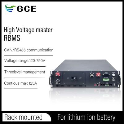 China GCE 168S 621.6V 100A Battery Monitoring System NMC Bms With External Display For Solar Battery Energy Storage And Ups à venda