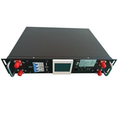 China 90S 288V 50A Relay BMS 2U slave master Smart Battery Management System for sale