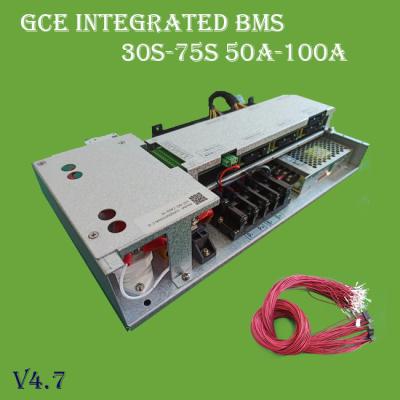 China Sistema de gestión de batería Bms de alto voltaje 96V-192V 30s-60s 50A en venta