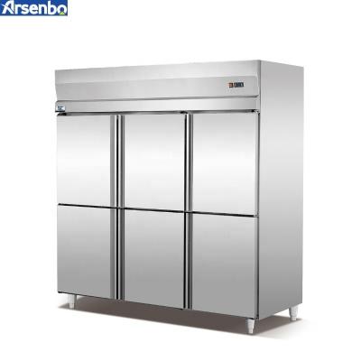 China Odorless Multi Door Fridge Freezer Free Standing Anticorrosive Vertical for sale