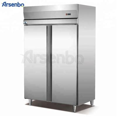China Congelador de refrigerador 1100L da cozinha da porta SS304 dobro 1360L prático à venda