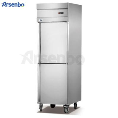 China CE 220V Restaurant Stand Up Freezer , Multiscene Single Door Upright Refrigerator for sale
