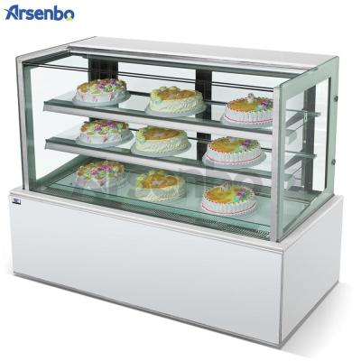 China Upright 50HZ Cake Display Refrigerator Multiscene Wear Resistant for sale