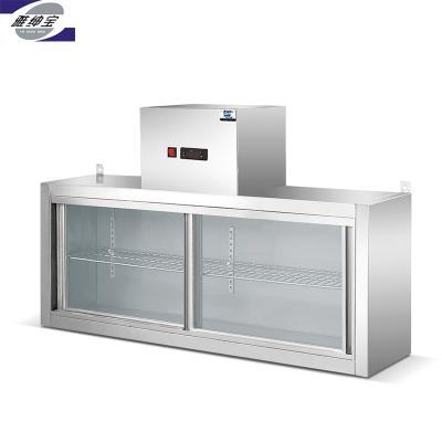 China 180W Stainless Steel Kitchen Fridge Freezer 140L Anticorrosive Wall Mounted for sale
