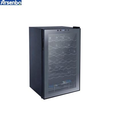 China 98L Hotel Freestanding Wine Refrigerator , Odorless Wine And Beverage Cooler for sale