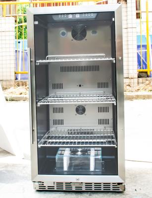 China 5 Layers Antiwear Wine Cooler Refrigerator 240L Corrosion Resistant à venda
