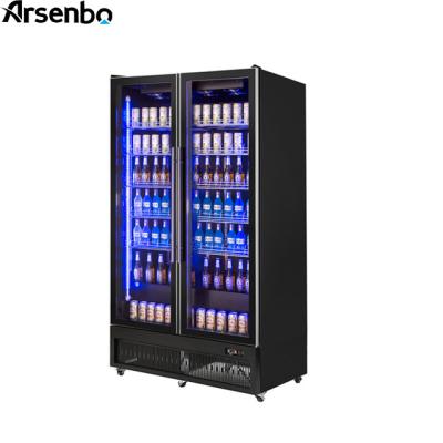 China CE Practical Commercial Display Fridge , 1000L Cold Drink Display Refrigerator for sale