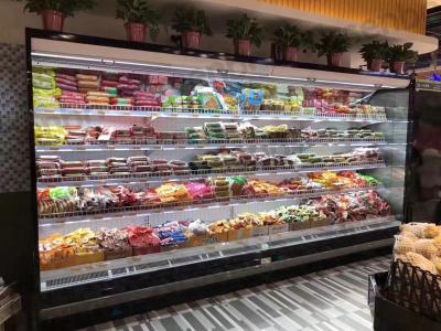 China Tipo partido refrigerador abierto de la cubierta multi comercial de la exhibición en venta