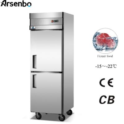 China ISO Restaurant Kitchen Fridge Freezer Refrigerator Corrosion Resistant for sale