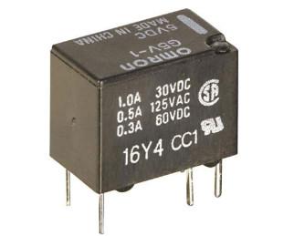 China G5V-1-DC5 Omron Electromechanical Relay SPDT 1A 5VDC 167Ohm Through Hole for sale