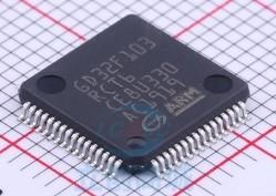 China Os microcontroladores GD LQFP-64 32 do BRAÇO de GD32F103RCT6 GD morderam 2.6V-3.6V à venda