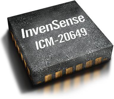 China ICM-20649 InvenSense Imu Accelerometer Gyroscope Digital Output 1.8V 24 Pin for sale