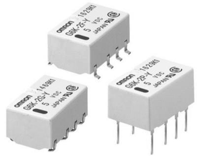 China G6K-2P-Y-DC3 OMRON Signal Relay 3VDC 1A DPDT( (10mm 6.5mm 5mm)) THT for sale