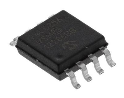 China 24LC256-I/SM pedazo 32K x del microchip I2c Eeprom 256K 8 3.3V/5V 8 tubo del Pin SOIJ en venta
