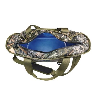 China Durable Leakproof Soft Cooler Water Resistant Camouflage Style For Barbecue Fishing for sale
