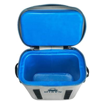 China Refrigerated TPU Soft Cooler Backpack For Food Wine Meat Fruit for sale