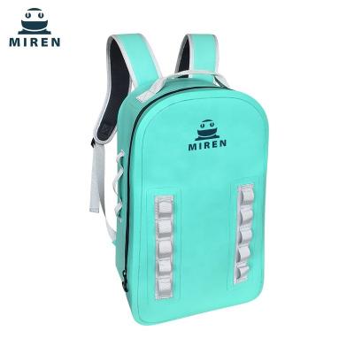 China Waterproof 25l Dry Bag Backpack TPU 1680D Material For Floating Canoeing for sale