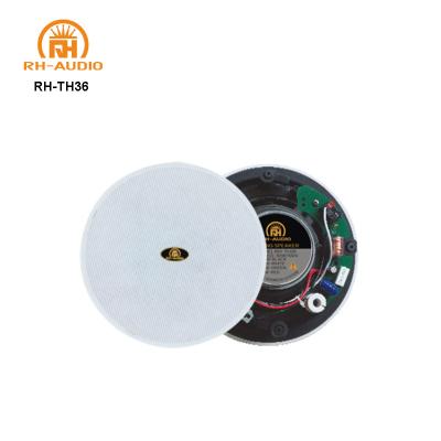 China RH-AUDIO PA 70 Volt Ceiling Mount Speakers with Rimless Grille for sale