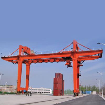 China Mobile Container Gantry Crane Heavy Capacity Electric Double Girder for sale