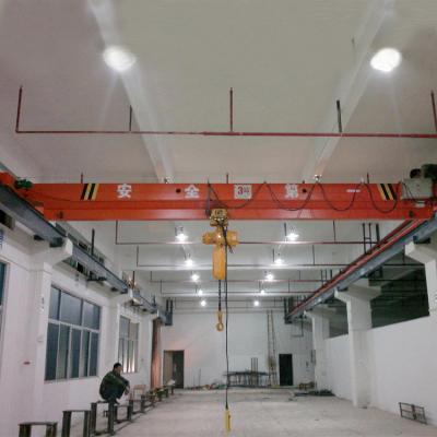 China Electric Motor Hoisting Single Girder Overhead Crane With CD MD Hoist for sale