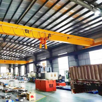 China 2023 New Style 10 Ton Single Beam Overhead Crane For Construction for sale