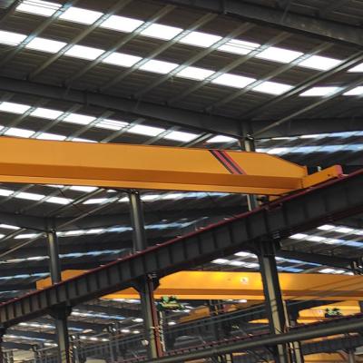 China Hoisting Machine Single Girder LD Type 10 Ton Overhead Bridge Crane In Workshop à venda