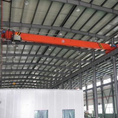China Hot Selling Electric LD Single Girder 50 Ton Bridge Crane For Construction à venda