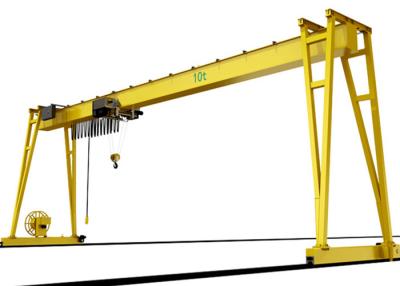 China Single Girder Workshop Gantry Crane , 5 Ton Europe Style Electric Gantry Lift for sale