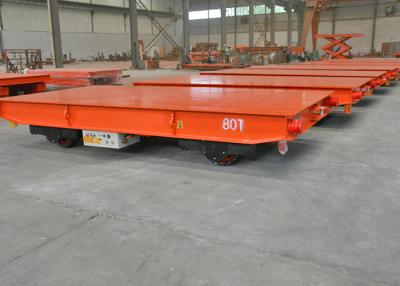 China Flat Electric Transfer Cart 20 Ton For Steel Plant OEM & ODM Support for sale
