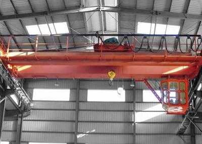 China Traveling Double Girder Overhead Crane 25 Ton Motor Driven IP54 Protection for sale