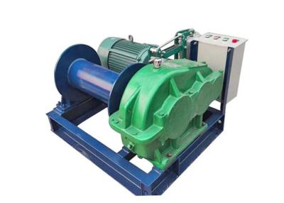 China Conventional Speed Electric Lifting Winch Pulling Machine 10 Ton High Versatility for sale